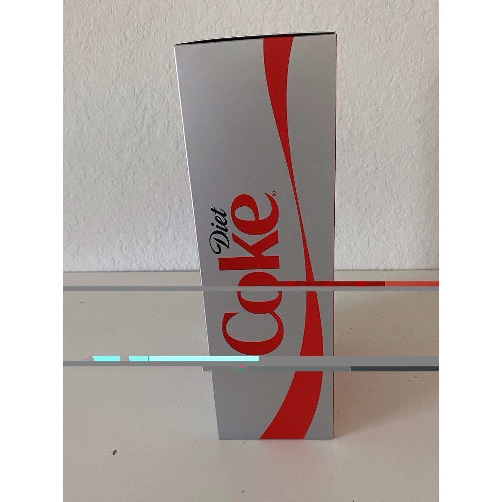 I Love DIET COKE 40 Oz Stainless Steel TUMBLER TRAVEL CUP W/STRAW Gift Box NEW - Picture 5 of 11